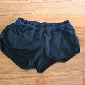 Lululemon Strength‎ & Tone Black Athletic Shorts